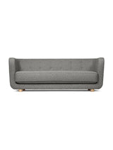 Vilhelm Sofa fra Audo Copenhagen - Stof / Hallingdal 65, 130 / Eg - Jacobsen Plus