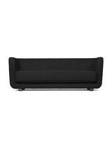 Vilhelm Sofa fra Audo Copenhagen - Stof / Hallingdal 65, 180 / Røget eg - Jacobsen Plus