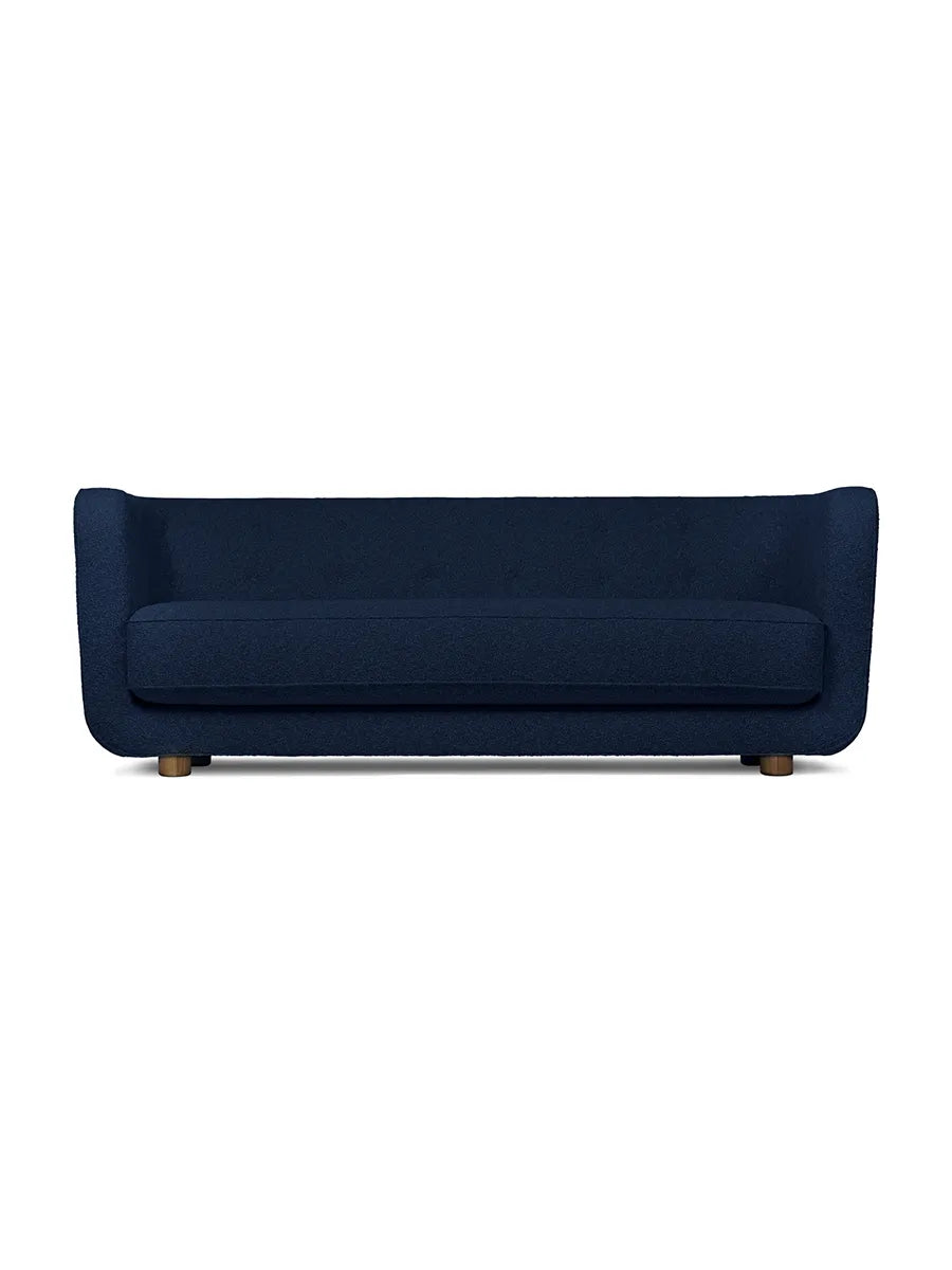 Vilhelm Sofa fra Audo Copenhagen - Stof / Hallingdal 65, 764 / Røget eg - Jacobsen Plus