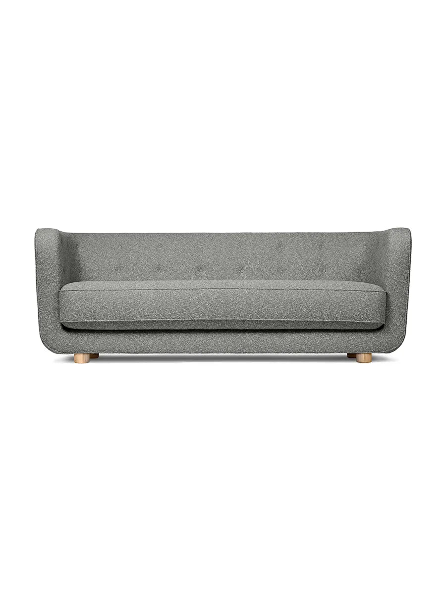 Vilhelm Sofa fra Audo Copenhagen - Stof / Sacho Nara, 001 / Eg - Jacobsen Plus