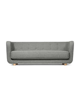 Vilhelm Sofa fra Audo Copenhagen - Stof / Sacho Nara, 001 / Eg - Jacobsen Plus