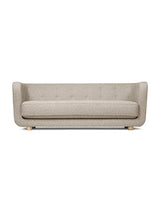 Vilhelm Sofa fra Audo Copenhagen - Stof / Sacho Zero, 012 / Eg - Jacobsen Plus