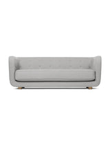 Vilhelm Sofa fra Audo Copenhagen - Stof / Vidar 3, 123 / Røget eg - Jacobsen Plus