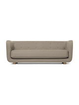 Vilhelm Sofa fra Audo Copenhagen - Stof / Vidar 3, 222 / Røget eg - Jacobsen Plus