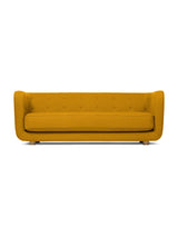 Vilhelm Sofa fra Audo Copenhagen - Stof / Vidar 3, 472 / Røget eg - Jacobsen Plus