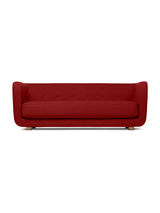 Vilhelm Sofa fra Audo Copenhagen - Stof / Vidar 3, 582 / Røget eg - Jacobsen Plus