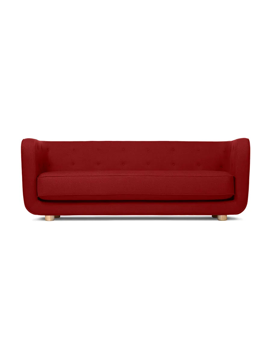 Vilhelm Sofa fra Audo Copenhagen - Stof / Vidar 3, 582 / Eg - Jacobsen Plus
