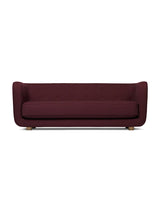Vilhelm Sofa fra Audo Copenhagen - Stof / Vidar 3, 693 / Røget eg - Jacobsen Plus