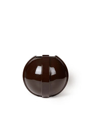 Vinci Vase 01, dark brown fra Louise Roe