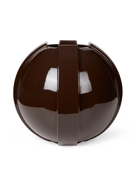 Vinci Vase 02, dark brown fra Louise Roe - 1 - Jacobsen Plus