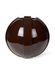 Vinci Vase 02, dark brown fra Louise Roe