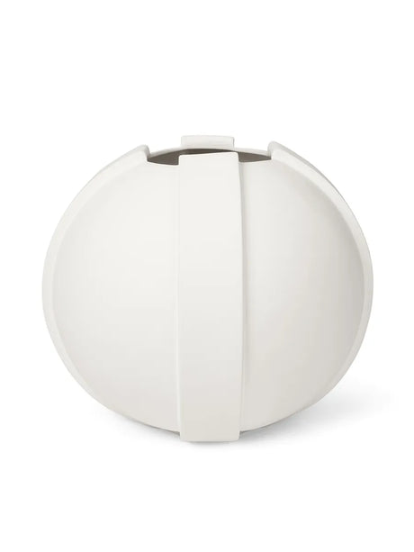 Vinci Vase 02, raw white fra Louise Roe - 1 - Jacobsen Plus