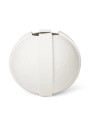 Vinci Vase 02, raw white fra Louise Roe