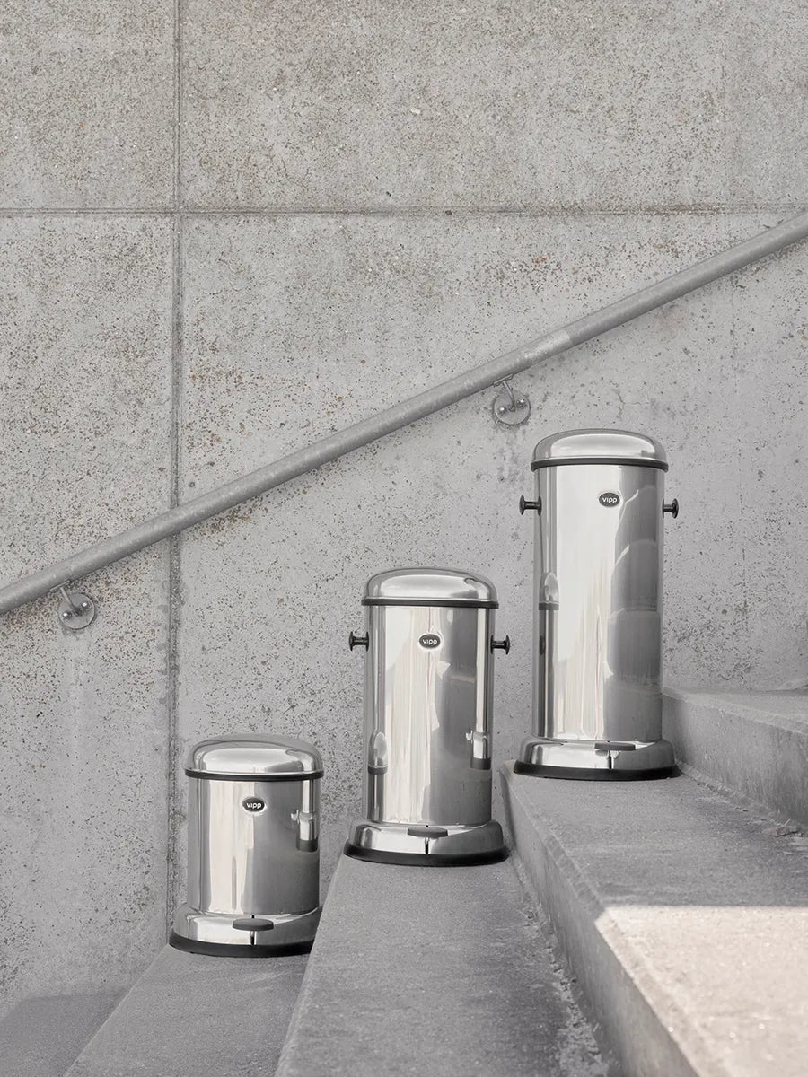 Pedalspand VIPP14 - 8 L, Stainless Steel fra Vipp