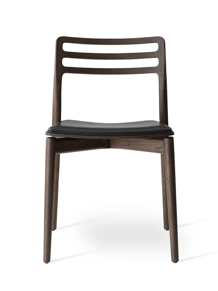 Cabin Stol med lædersæde fra Vipp