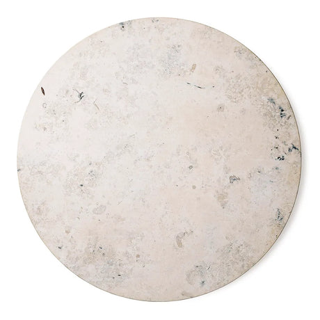 Cabin bord Ø130, beige marmor fra Vipp - Lys eg - Jacobsen Plus