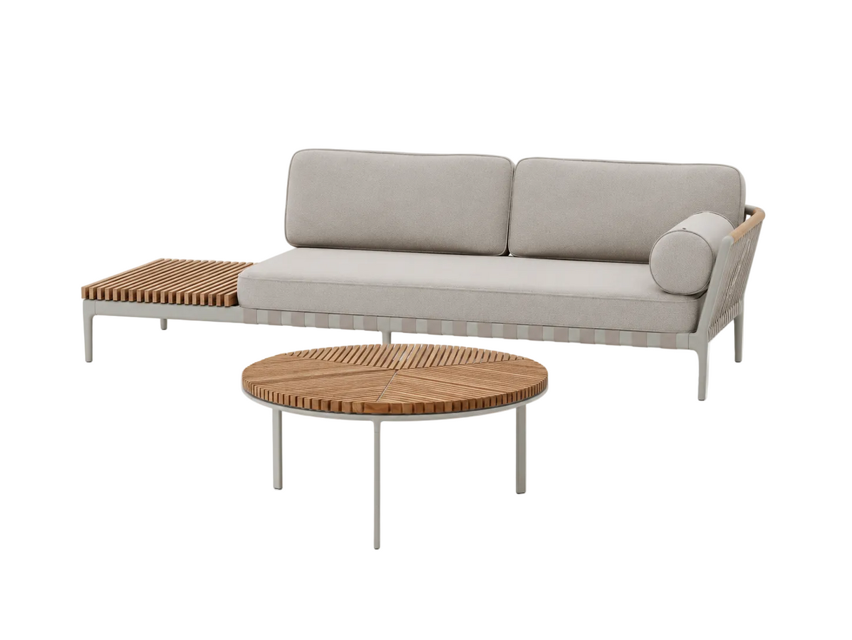 Udendørs Open-Air Sofa, inkl. loungebord i teak fra Vipp - 1 - Jacobsen Plus