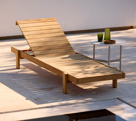 Vista solseng i teak fra Cane-line - 3 - Jacobsen Plus