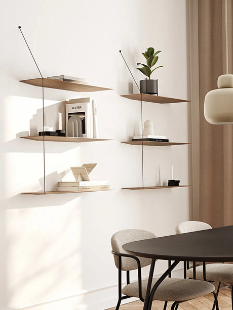 Stedge Shelf, 60 cm fra Woud - Sortlakeret - Jacobsen Plus