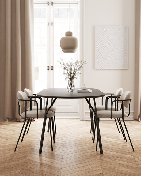 Frame Dining Chair, beige fra Woud - 2 - Jacobsen Plus