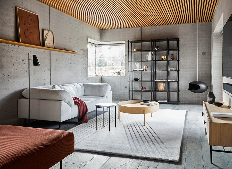 Arc Coffee Table, Ø 89 cm fra Woud