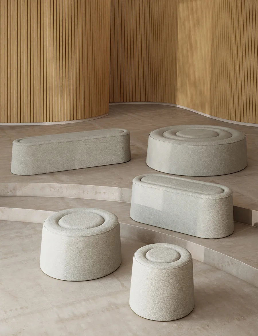 Praline Pouf, Ø 122 cm fra Woud - 2 - Jacobsen Plus