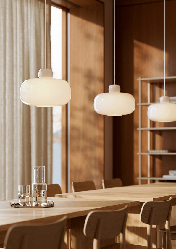 Stone pendel, glas fra Woud - 5 - Jacobsen Plus