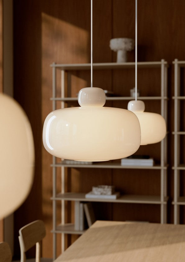 Stone pendel, glas fra Woud - 4 - Jacobsen Plus