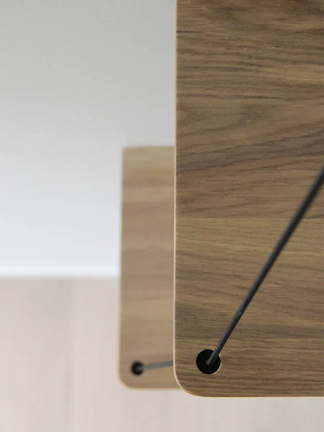 Stedge Shelf, 60 cm fra Woud - Sortlakeret - Jacobsen Plus