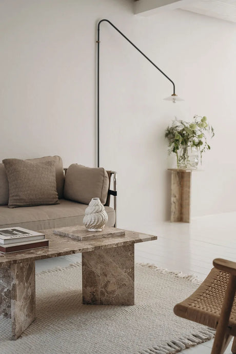 Konkylie Sofabord, marrone fra Wabi Sabi Nordic - 2 - Jacobsen Plus