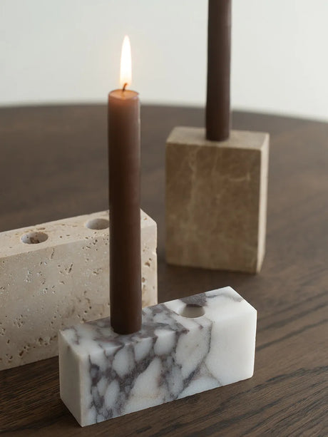 Epode Lysestage, calacatta violetta fra Wabi Sabi Nordic - 4 - Jacobsen Plus