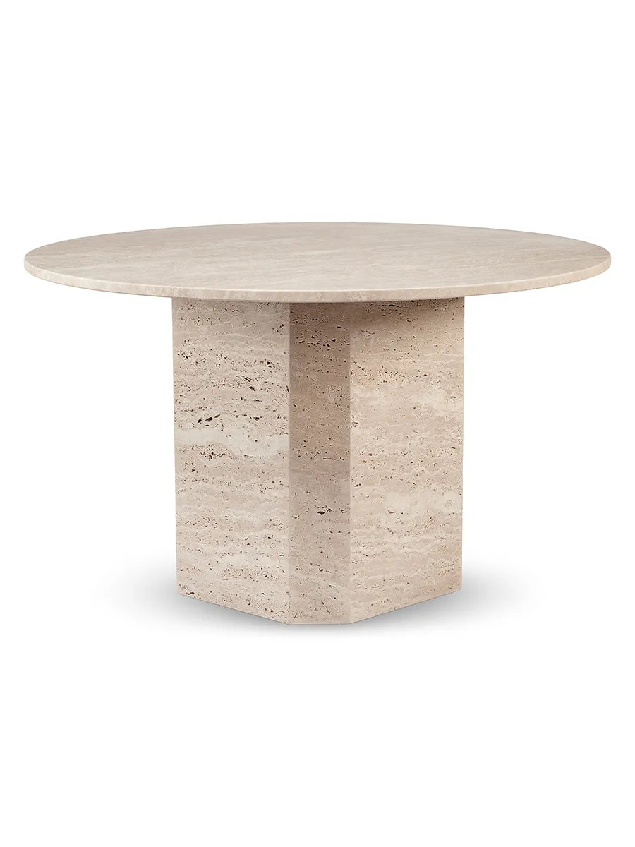 Lago Spisebord, travertin fra Wabi Sabi Nordic