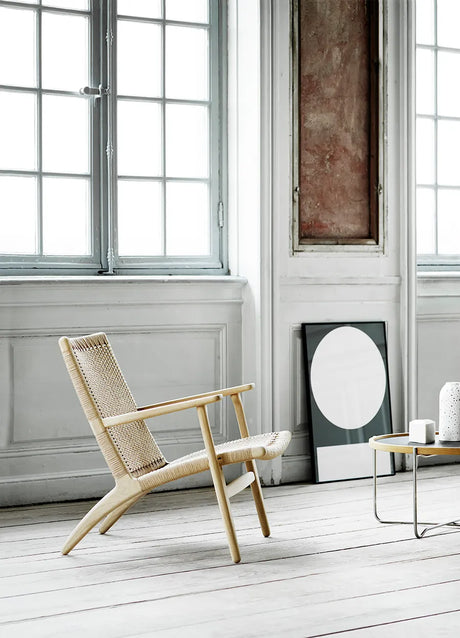 CH25 Loungestol, eg sæbe af Hans J. Wegner - 3 - Jacobsen Plus