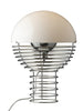 Wire Bordlampe Ø30, hvid af Verner Panton