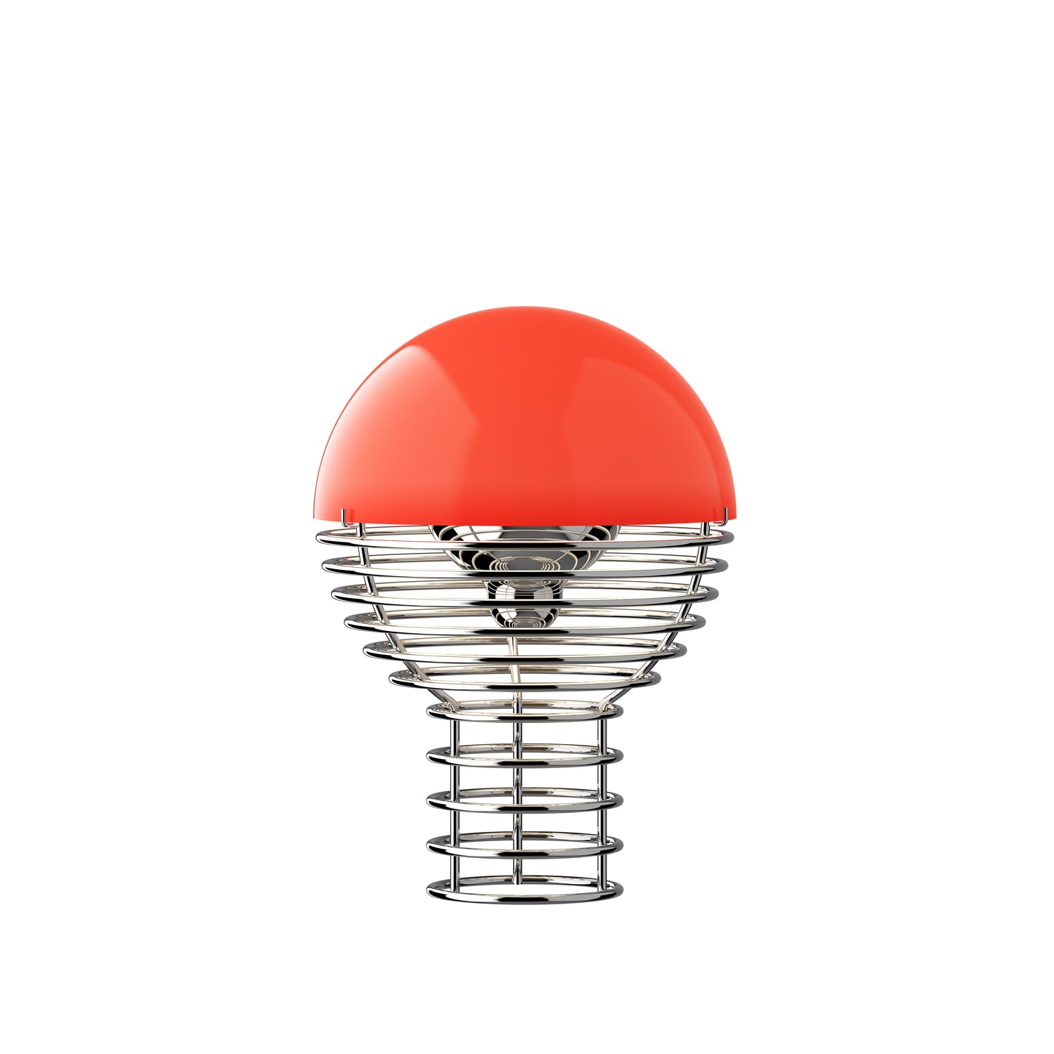 Wire portable bordlampe, Ø18 af Verner Panton