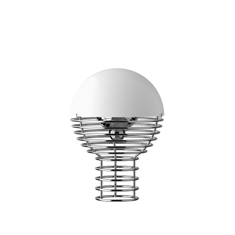Wire portable bordlampe, Ø18 af Verner Panton - Hvid - Jacobsen Plus