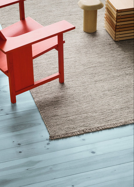 Yield Melange Naturally Coloured Fringes tæppe, 0152 fra Kvadrat - 2 - Jacobsen Plus