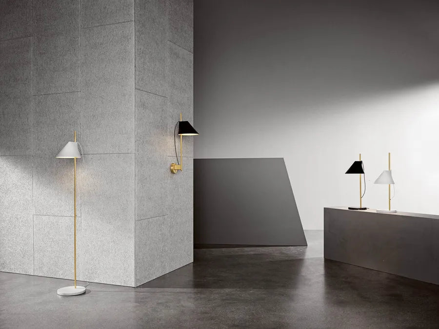 Yuh Brass bordlampe fra Louis Poulsen