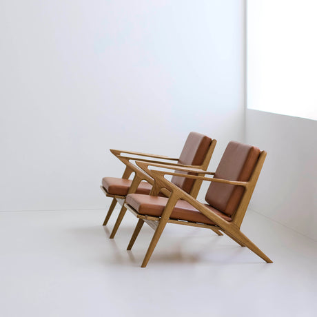 Z Chair, eg fra DK3 - Eg olie - Balmoral 02 - Jacobsen Plus