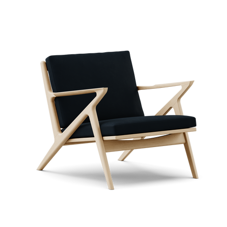 Z Chair, eg fra DK3 - Eg sæbe - Alpaca 1108 - Jacobsen Plus