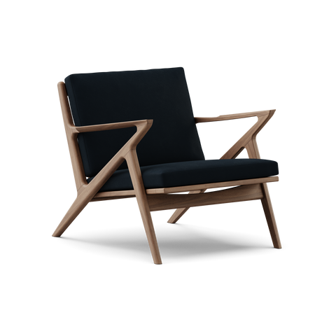 Z Chair, valnød fra DK3 - Valnød olie - Alpaca 1108 - Jacobsen Plus