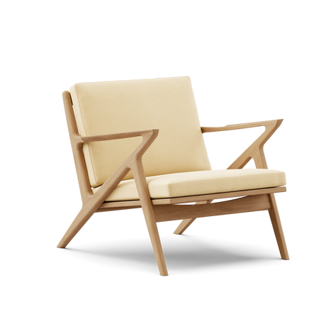 Z Chair, eg fra DK3 - Eg olie - Balmoral 02 - Jacobsen Plus