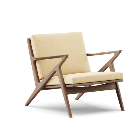 Z Chair, valnød fra DK3 - Valnød olie - Balmoral 02 - Jacobsen Plus