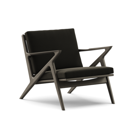 Z Chair, sortlakeret eg fra DK3 - Sortlakeret eg - Balmoral 99 - Jacobsen Plus