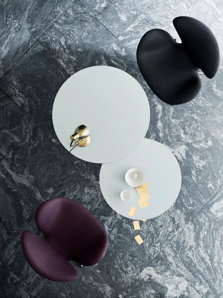 Piet Hein A223 Sofabord, Ø90 cm fra Fritz Hansen