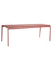 Palissade Table 220x90, iron red fra Hay