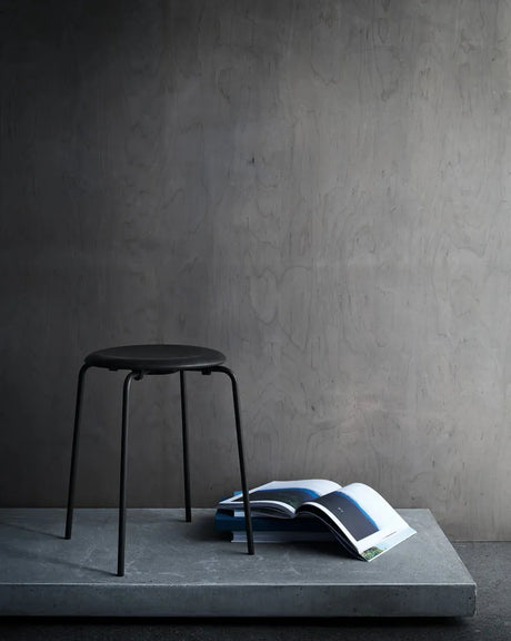 Dot skammel, sort af Arne Jacobsen - 2 - Jacobsen Plus