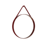 Strap Mirror No 2 Ø50 Red - Spejl fra Hay - 1 - Jacobsen Plus