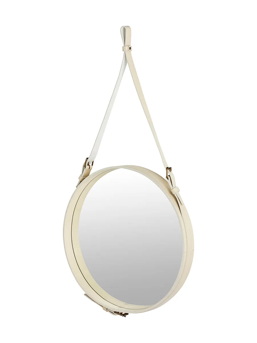 Adnet Wall Mirror Ø58 cm, cream fra GUBI - 1 - Jacobsen Plus