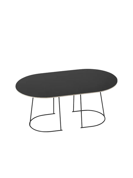 Airy Coffee Table, medium fra Muuto - Black - Jacobsen Plus